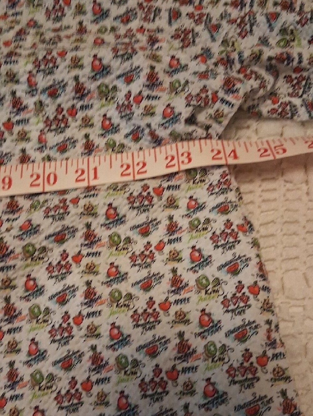 Haspel Seersucker Men’s Fruit-Print Casual Shirt - Picture 7 of 10